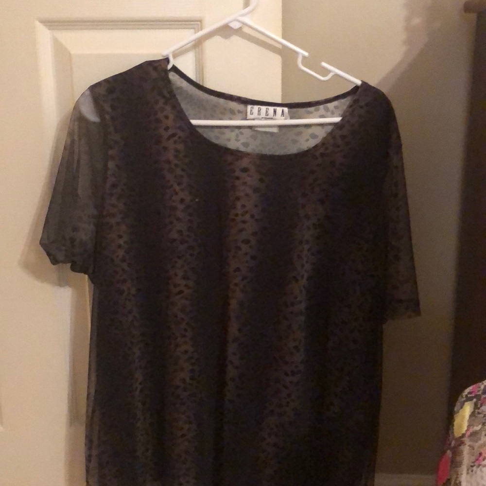 Gorgeous animal print top